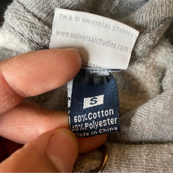 The Simpsons Duff Beer Cozy Hoodie - Picture 6 of 7